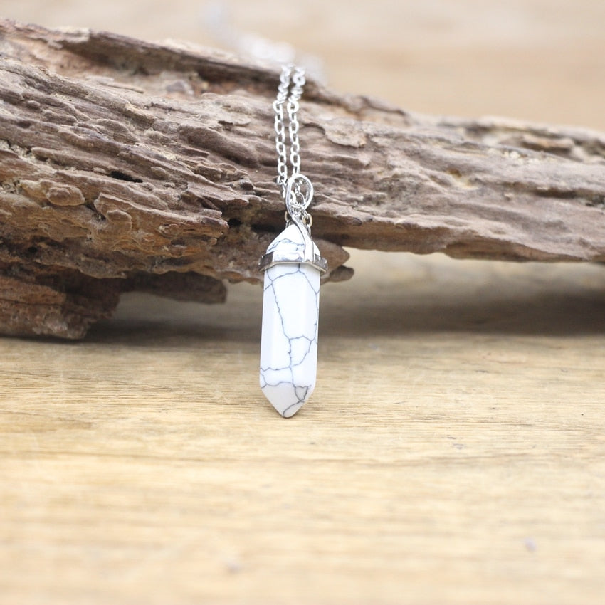 Boho Chic Crystal Healing Necklace