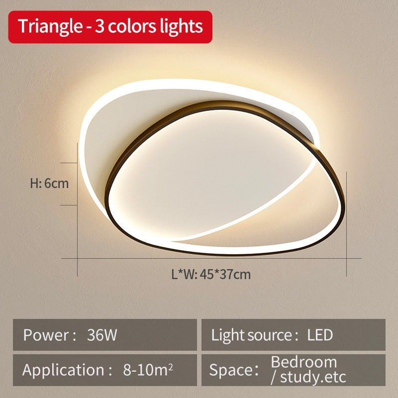 Bright LED Ceiling Light Fixture for Modern Homes