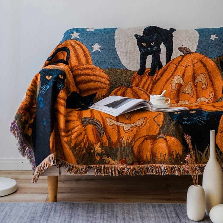 Soft Plush Autumn Throw Blanket - Luxicro