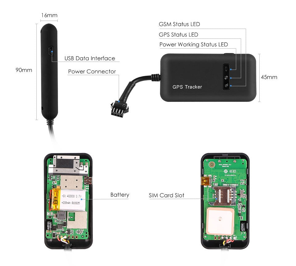 Vehicle GPS Tracking Device