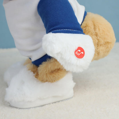 Playful Jumping Dog Plush Toy