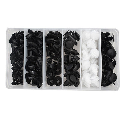 Heavy Duty Car Bumper Clip Kit with Metal Rivets