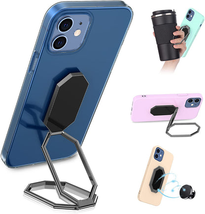 Premium Metal Phone Stand with 8-Sided Base