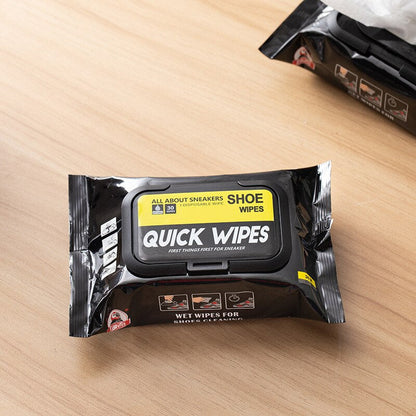 Fast Shoe Shine Wet Wipes