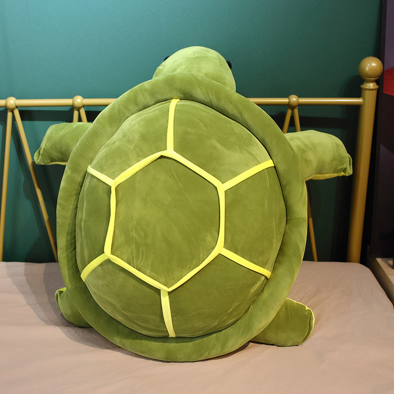 Soft Ocean Turtle Plush Pillow