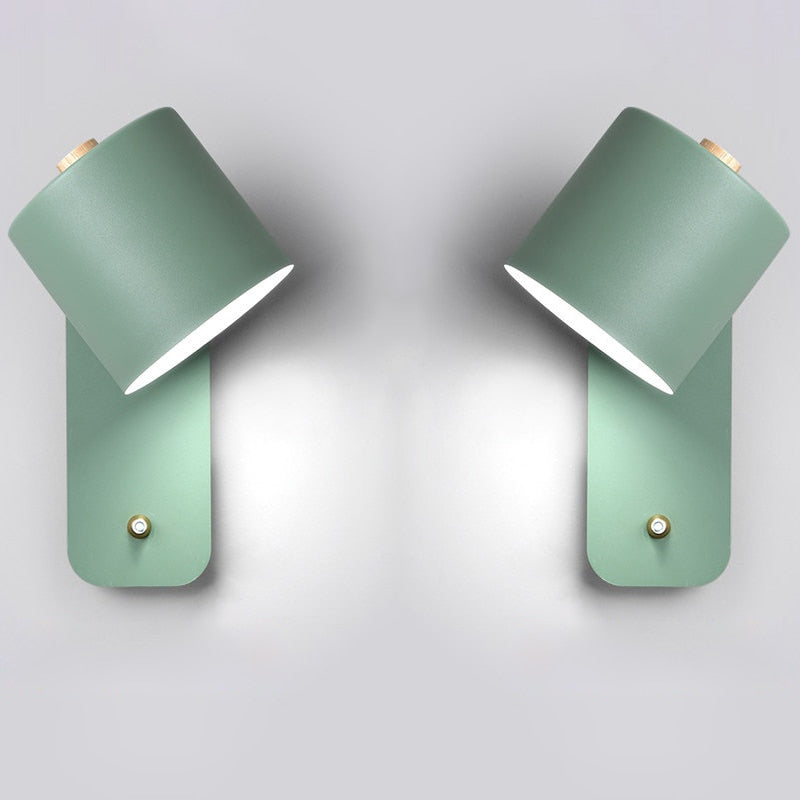 Contemporary LED Wall Light with Switch