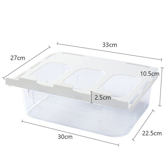 Compact Under Desk Storage Unit Organizer - Luxicro