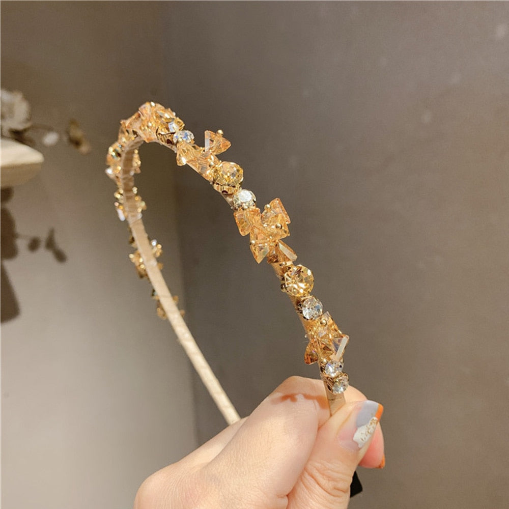 Glamorous Rhinestone Encrusted Headband