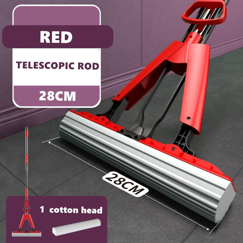 Soft Handle Compact Floor Mop