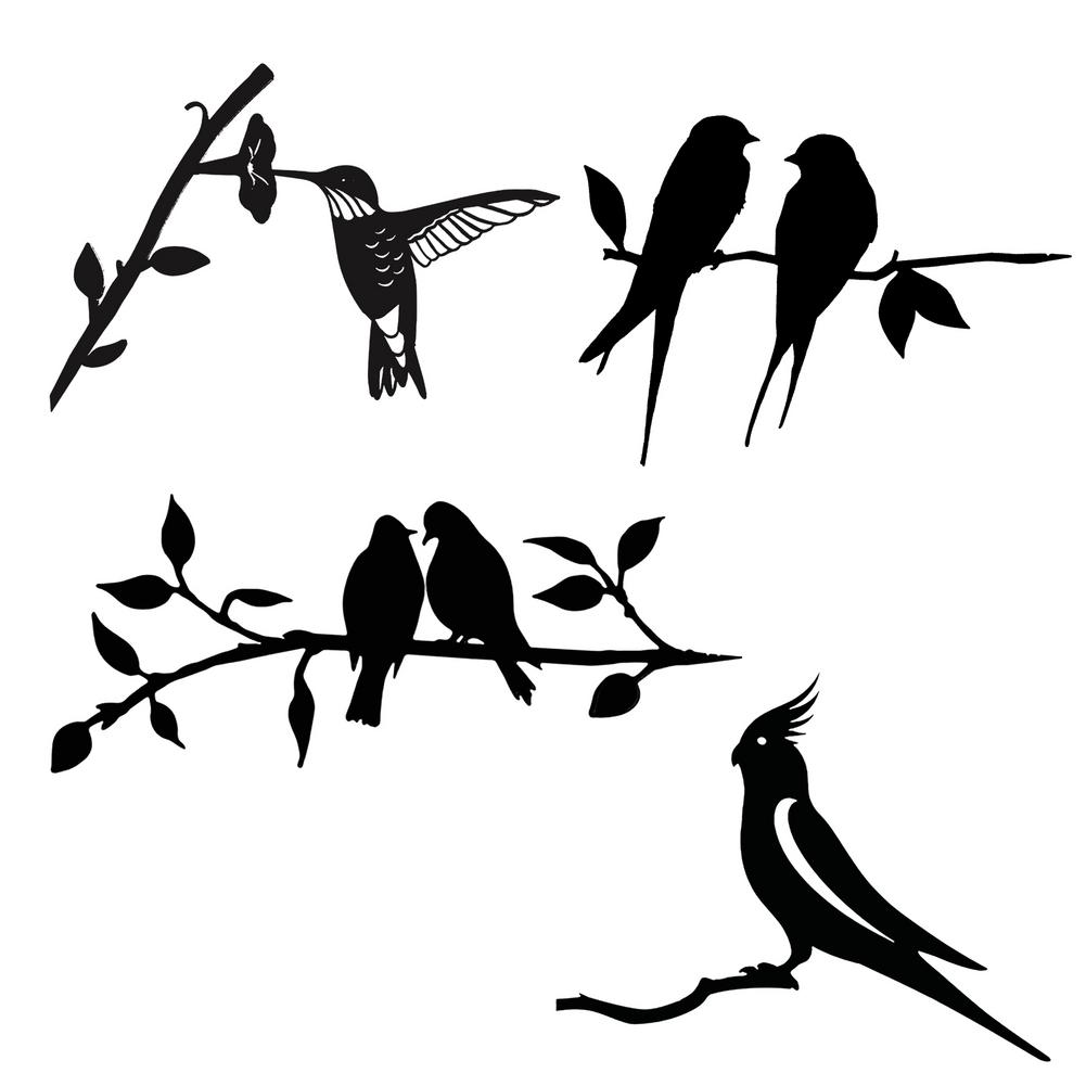 Metal Bird Yard Art Decoration