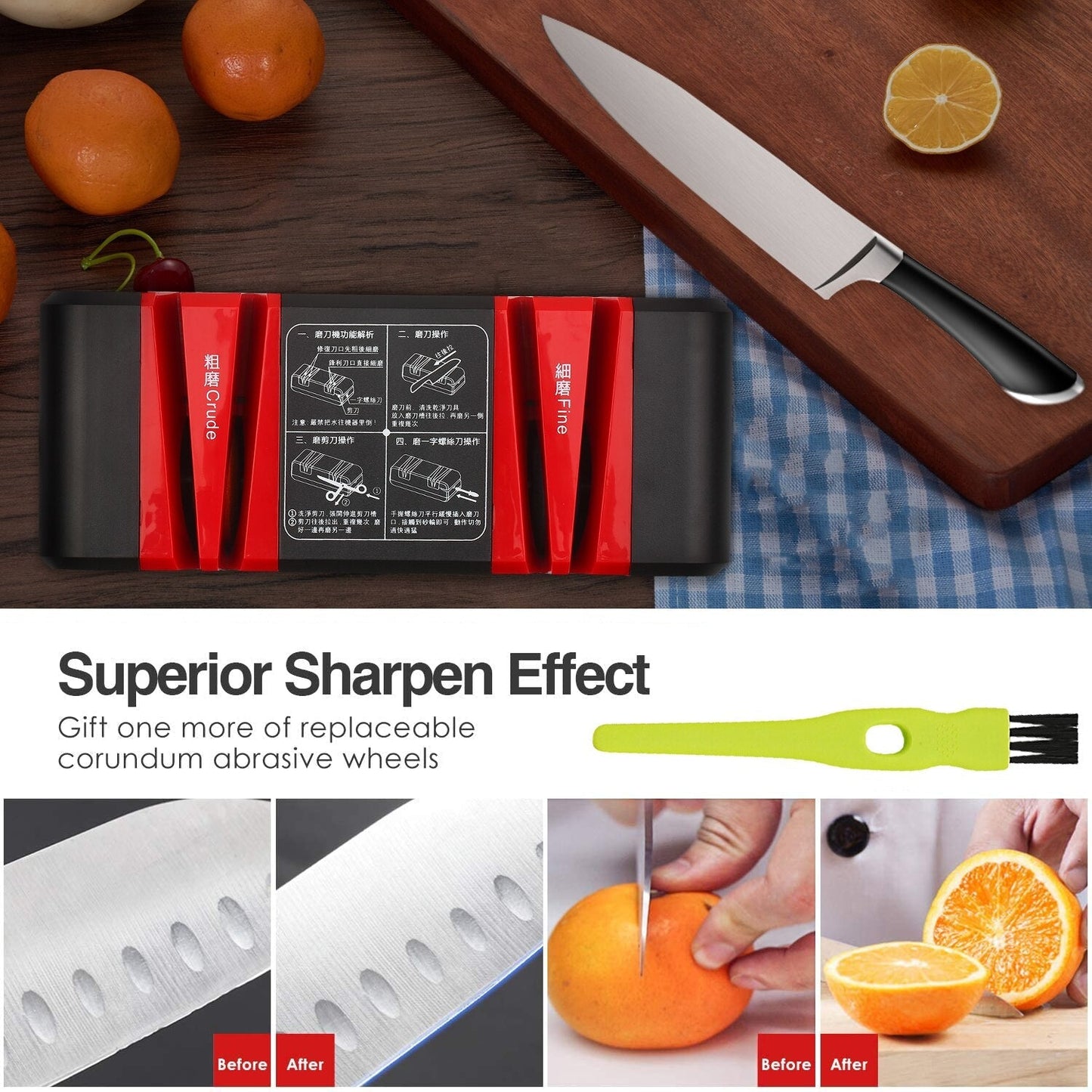 Professional Fast Knife Sharpener Device