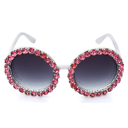Stylish Big Circular Shade Sunglasses