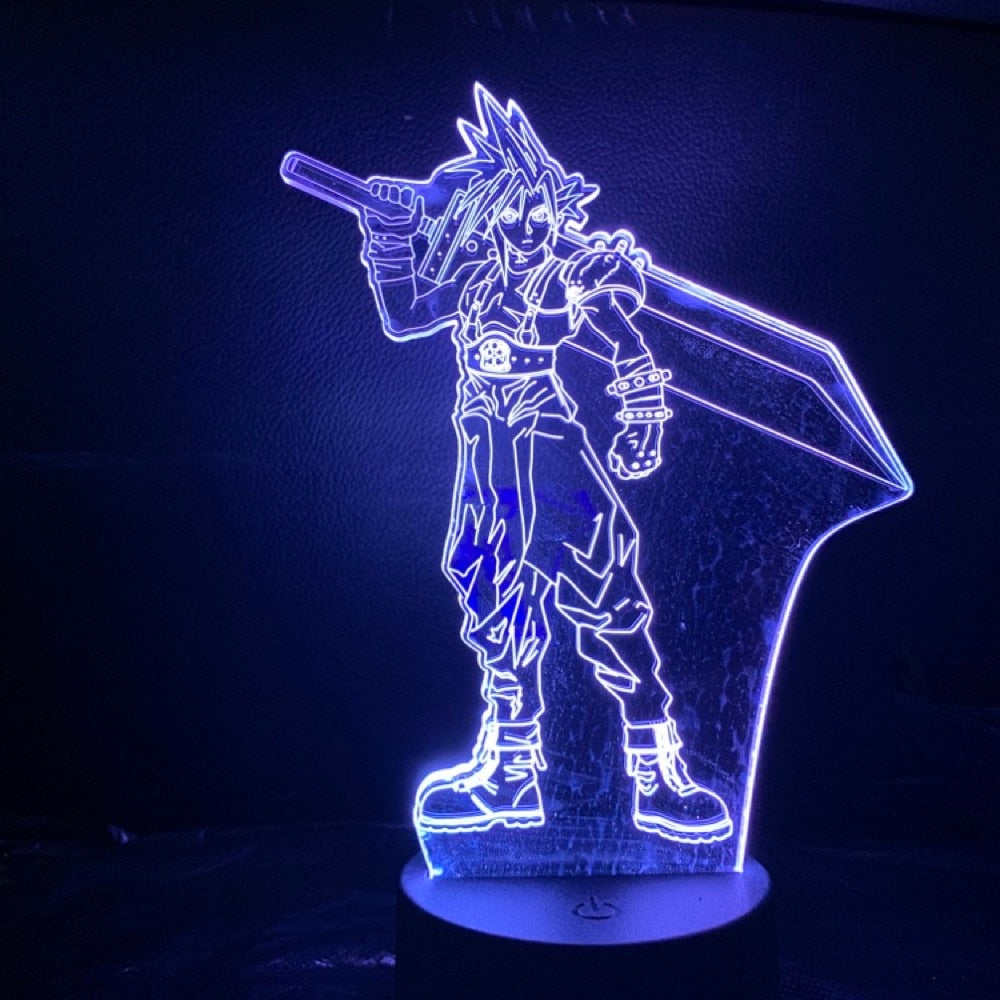 Bright 3D LED Table Lamp for Office Use