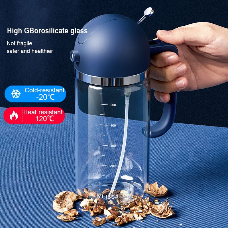 Practical 2-in-1 Oil Spray Bottle