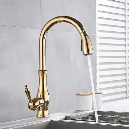 Luxury Stainless Steel Kitchen Faucet