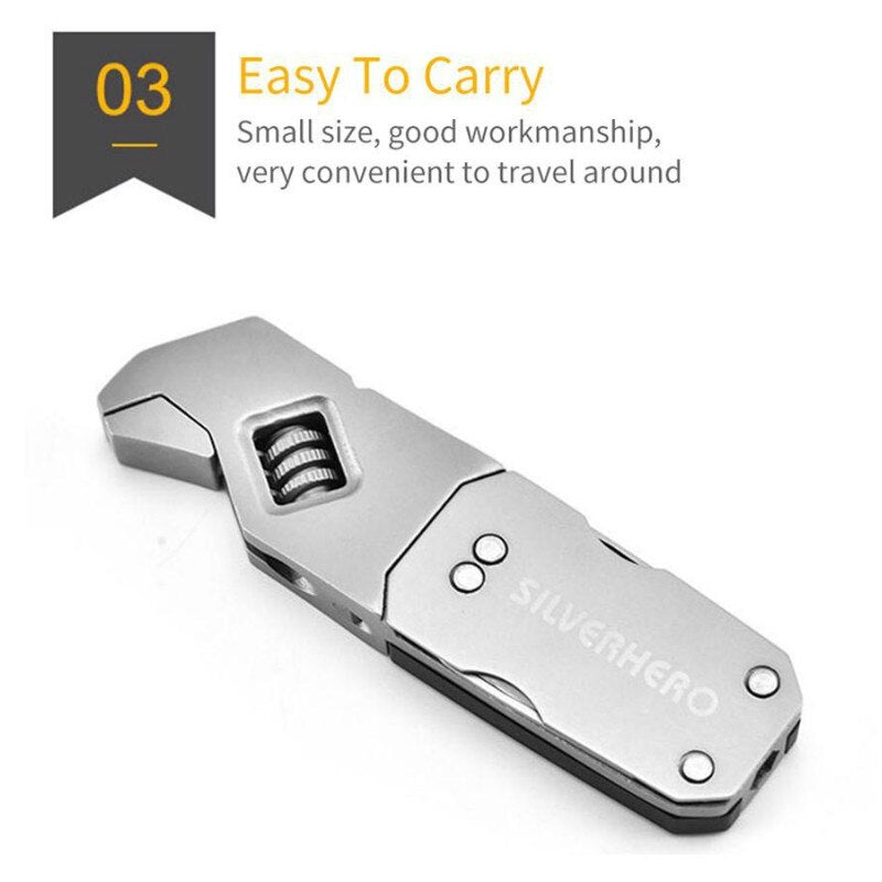 Premium Heavy Duty Folding Wrench Tool Set