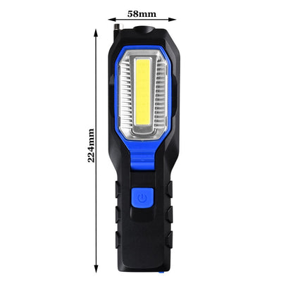 Portable Outdoor Rechargeable LED Flashlight Power Bank