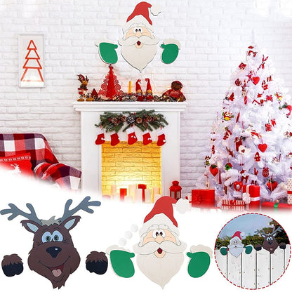 Fun Large Santa Christmas Yard Decor