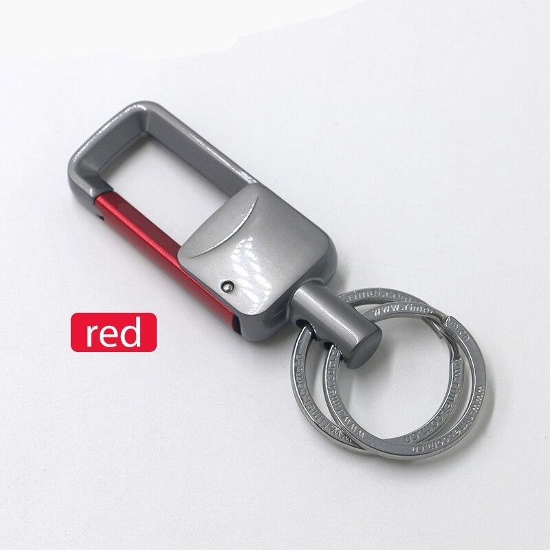 Slender Silver Keychain Belt Accessory - Luxicro
