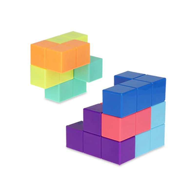 Fun Magnetic Puzzle Cube Toy For Children - Luxicro