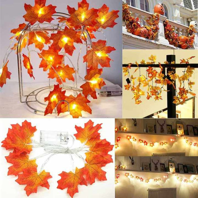 Colorful Fall String Lamp Set - Luxicro