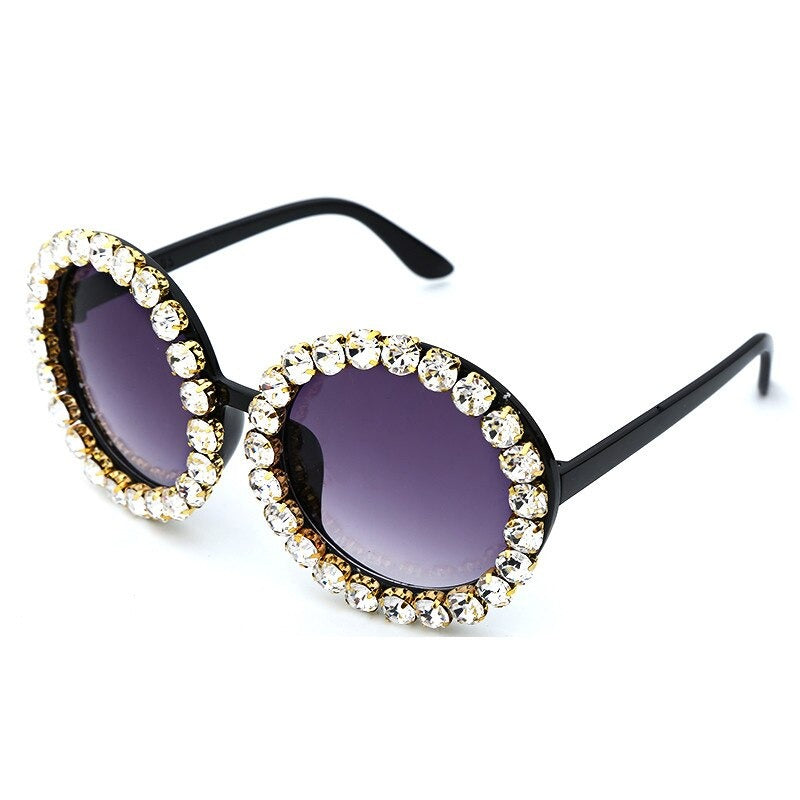 Stylish Big Circular Shade Sunglasses