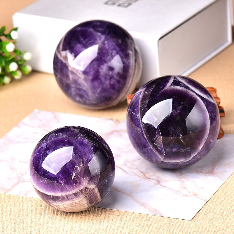 Colorful Round Glass Ball Decoration - Luxicro