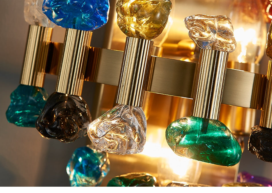 Beautiful Sparkling Crystal Wall Lamp