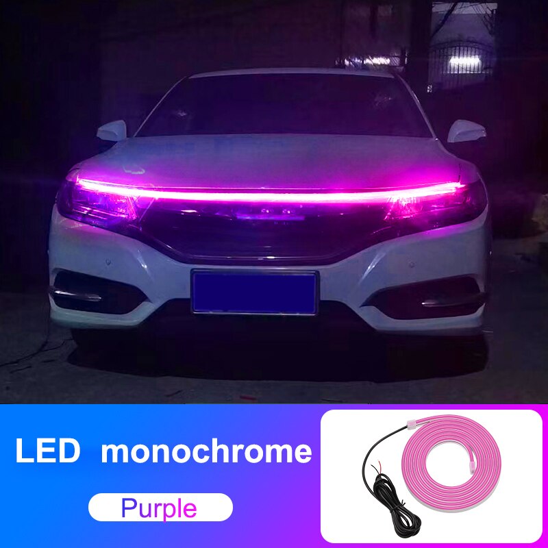 Adjustable Fit Car Hood LED Light Bar