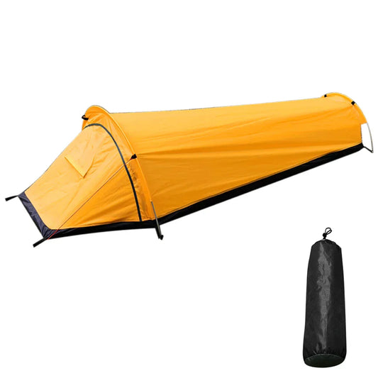 Compact Water Resistant One Person Camp Tent - Luxicro