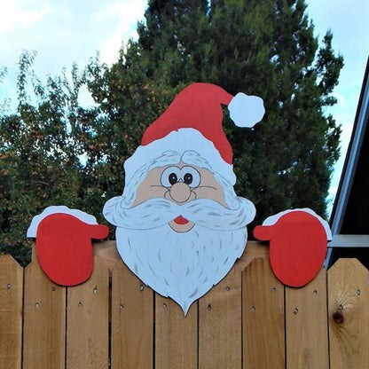 Fun Large Santa Christmas Yard Decor - Luxicro