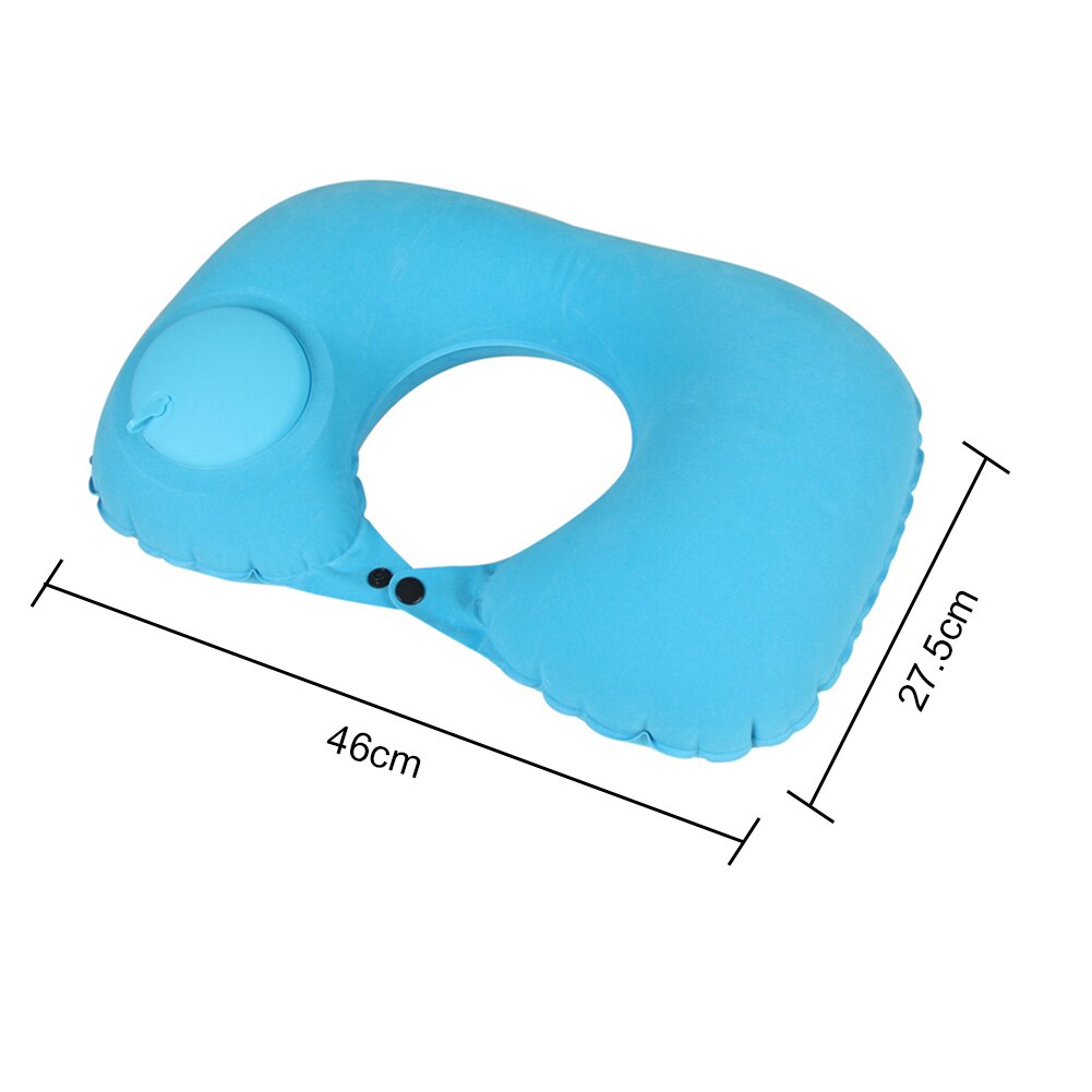 Soft Inflatable Travel Neck Support Pillow