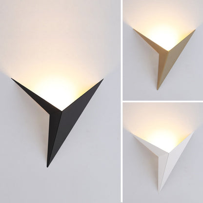 Contemporary Triangle Wall Lamp