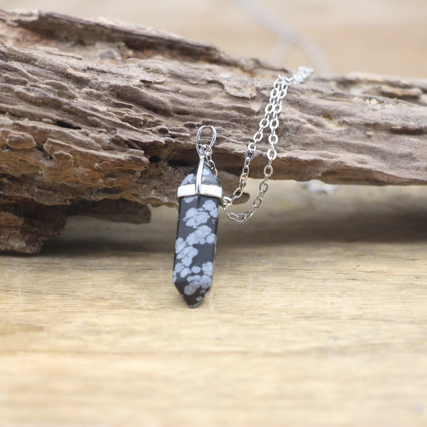 Boho Chic Crystal Healing Necklace