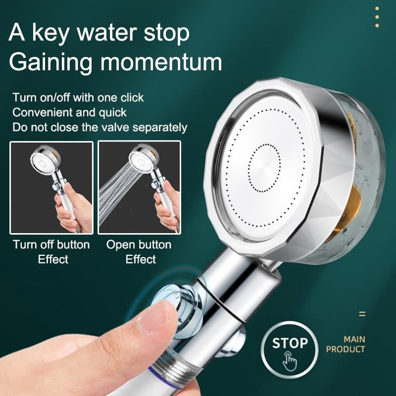 Water Saving 360° Adjustable Shower Head