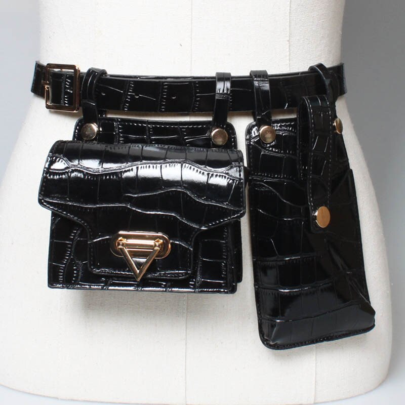 Compact Genuine Leather Cross Body Purse