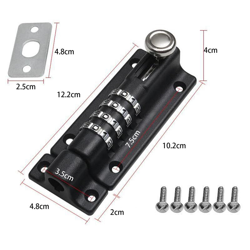 Safe Electronic Keyless Door Lock with Code
