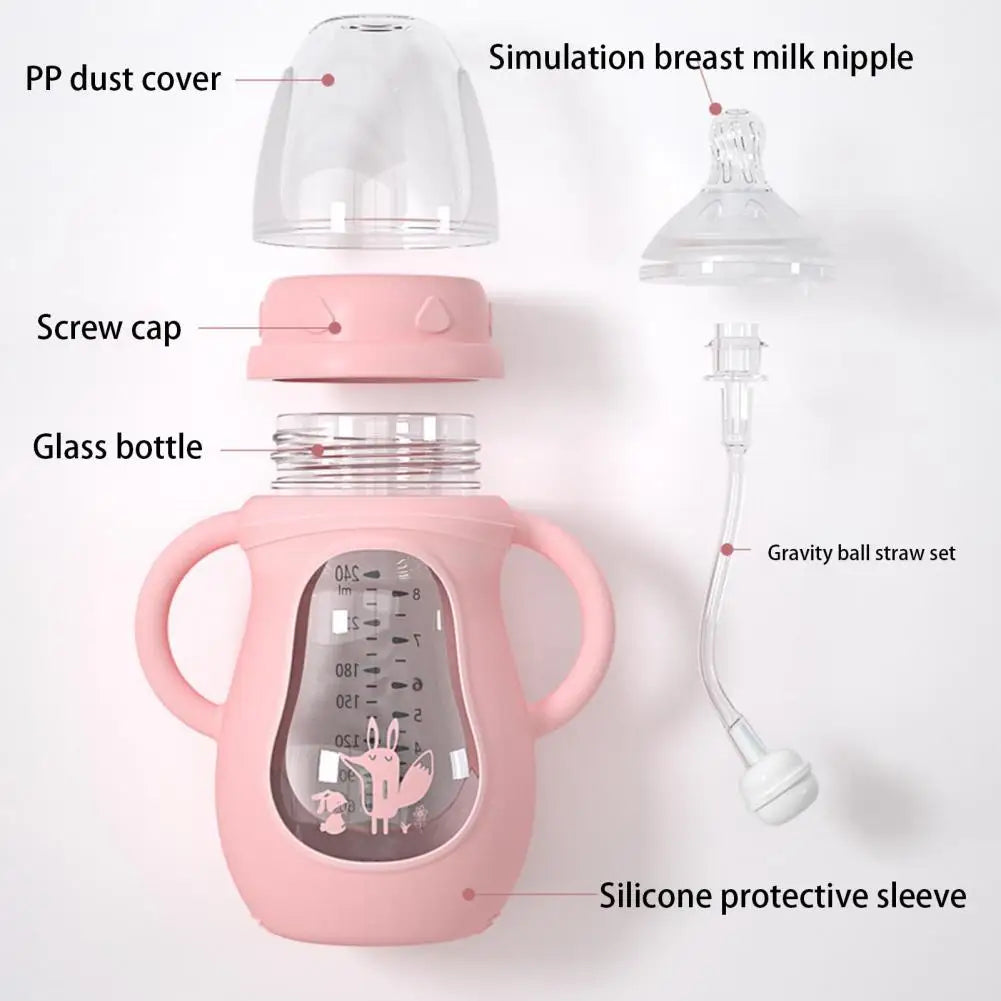 Easy Grip Baby Sippy Cup - Fun Silicone Animal Design