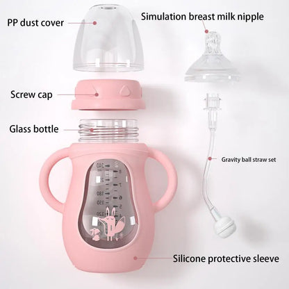 Easy Grip Baby Sippy Cup - Fun Silicone Animal Design