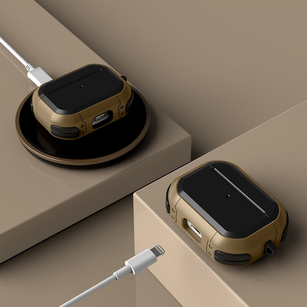 Tough Lightweight AirPods Cover Case - Luxicro