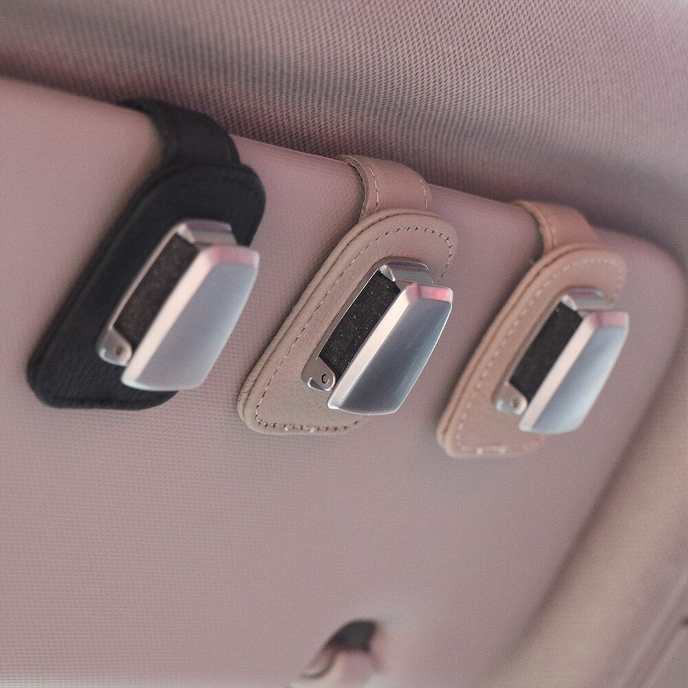 Universal Car Sunglasses Clip Holder