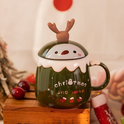 Colorful 3D Christmas Tree Coffee Mug