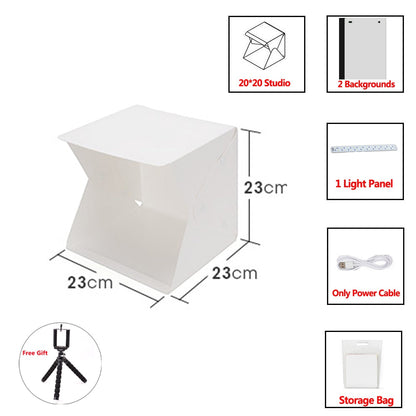 Studio Quality Table Top Photo Lighting Set