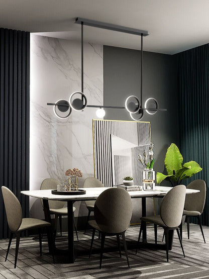 Modern Twist LED Pendant Ceiling Light Fixture