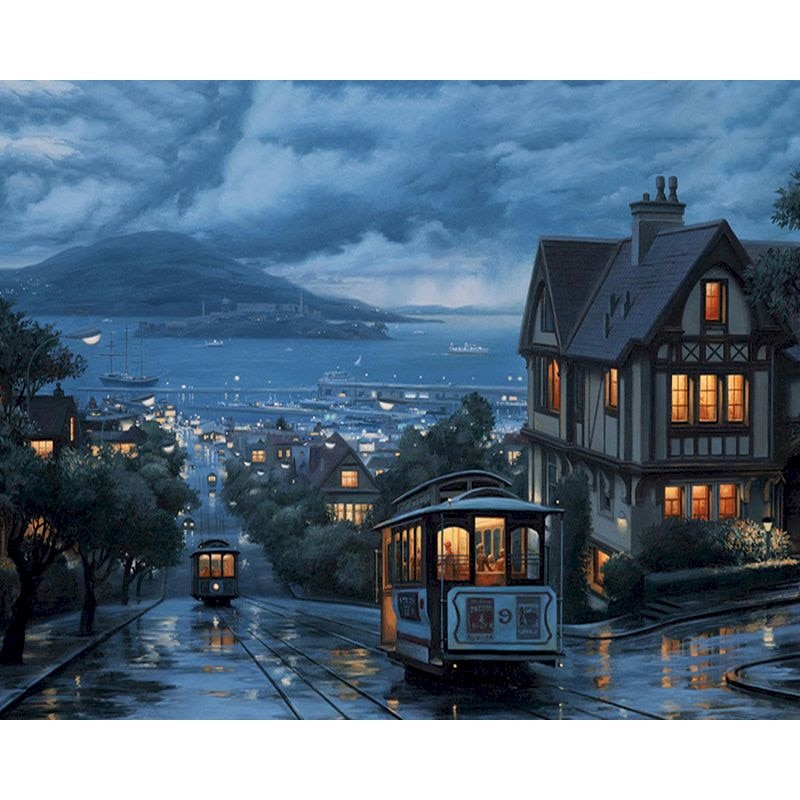Cityscape Art Painting Kit