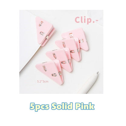 Vibrant Metal Bookmark Paper Clip