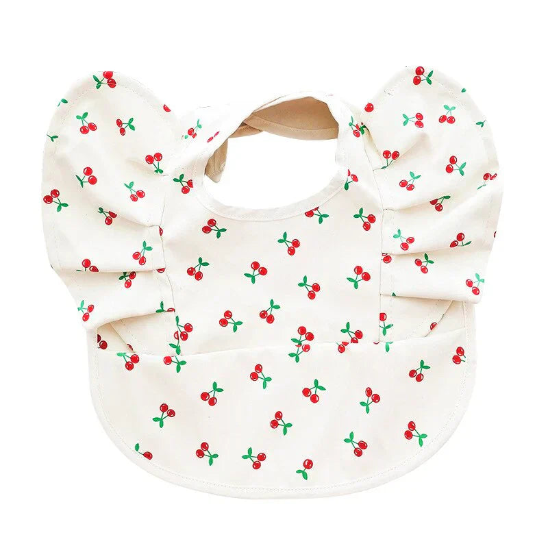 Comfortable Infant Drool Bib with Sleeves