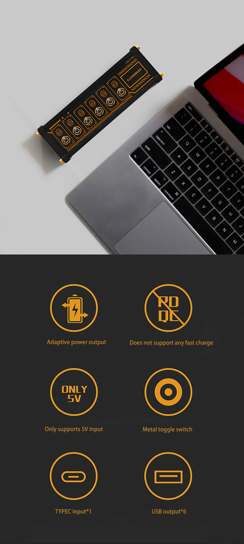 Retro Design USB Wall Outlet