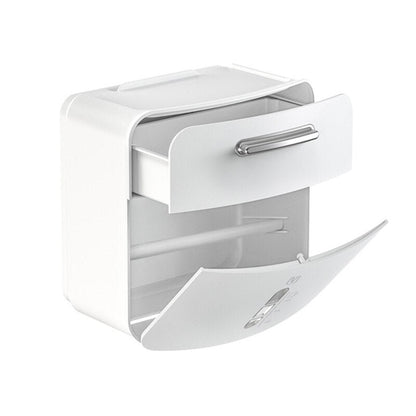 Compact Wall Mount Toilet Paper Holder