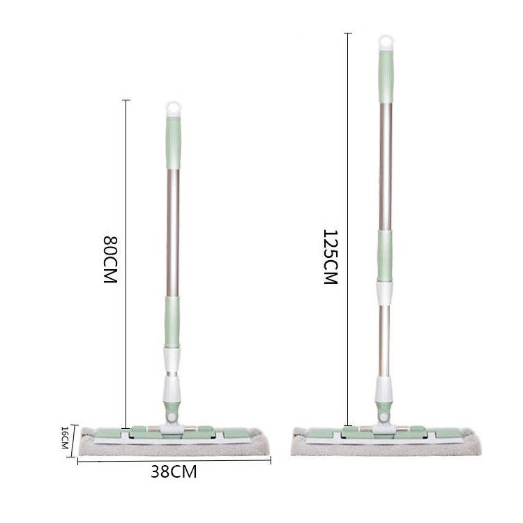 Extended Reach Flat Mop with 360 Spin Head